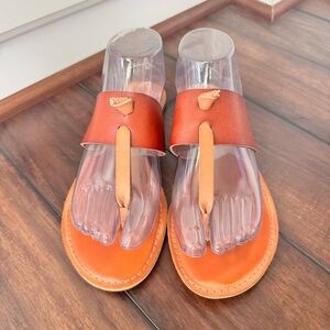 Women's Rock & Candy by Zigi Tan Leather Thong Sandals